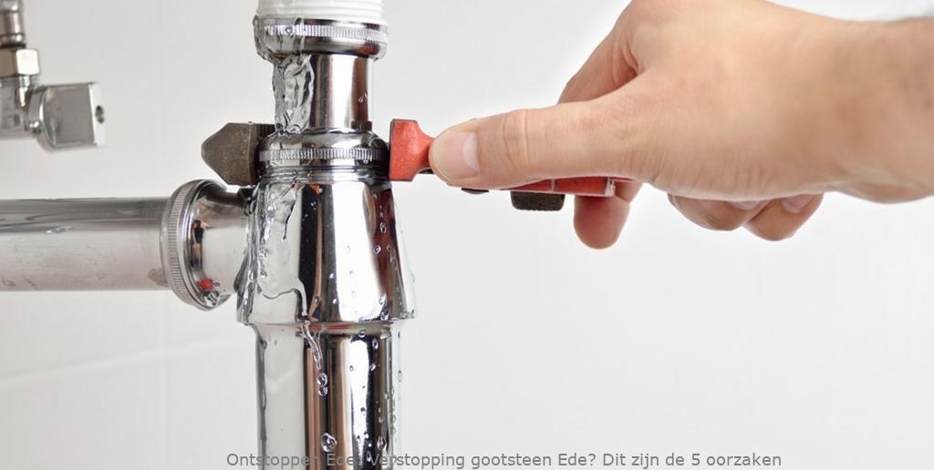 Verstopping gootsteen Ede? Dit zijn de 5 oorzaken