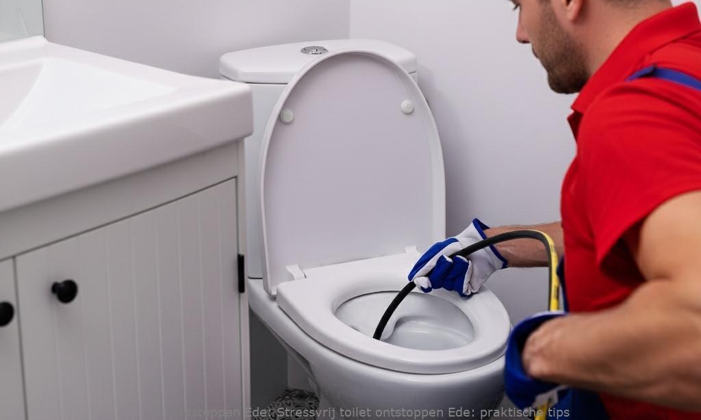 Stressvrij toilet ontstoppen Ede: praktische tips