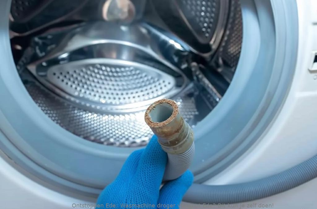 Wasmachine droger verstopt Ede? Dit kun je zelf doen!