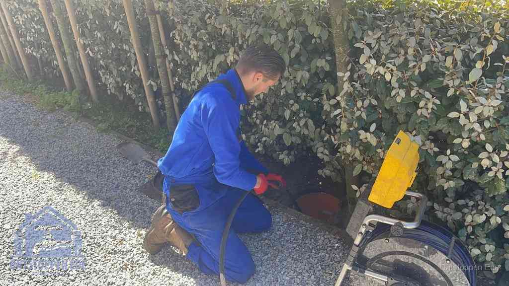 Werkwijze riool ontstoppen in Ede